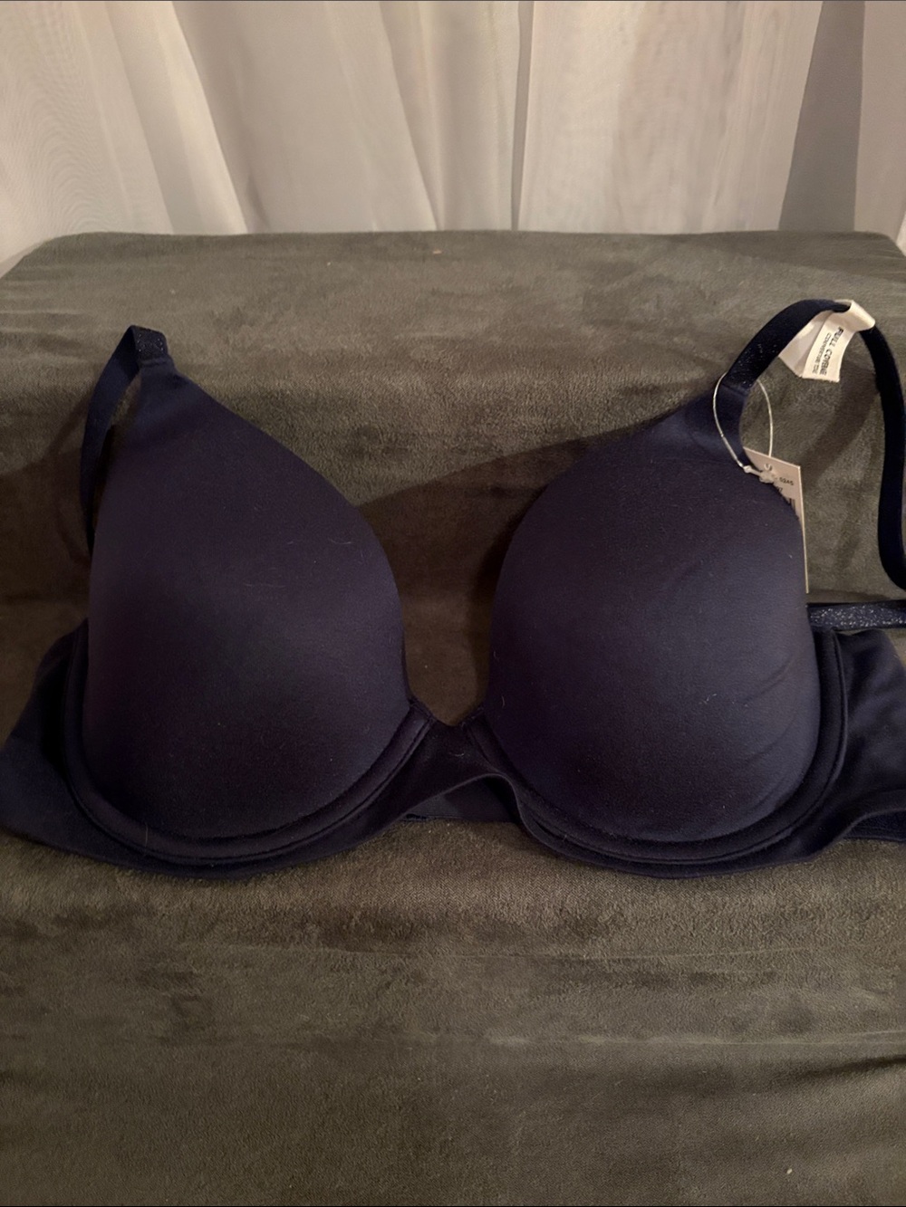 Everyday Smooth Underwire Bra - Navy nwt aerie 34c